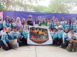 Más de 250 mujeres participan en encuentro de senderismo en Campo Cuatro