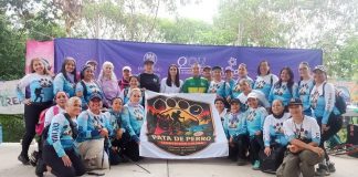 Más de 250 mujeres participan en encuentro de senderismo en Campo Cuatro