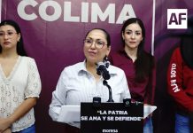 Morena Colima se deslinda de intento por retirar megáfono a manifestante durante visita de Sheinbaum