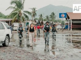 Cierran acceso a playa La Boquita por condiciones generadas por el huracán “Polo”