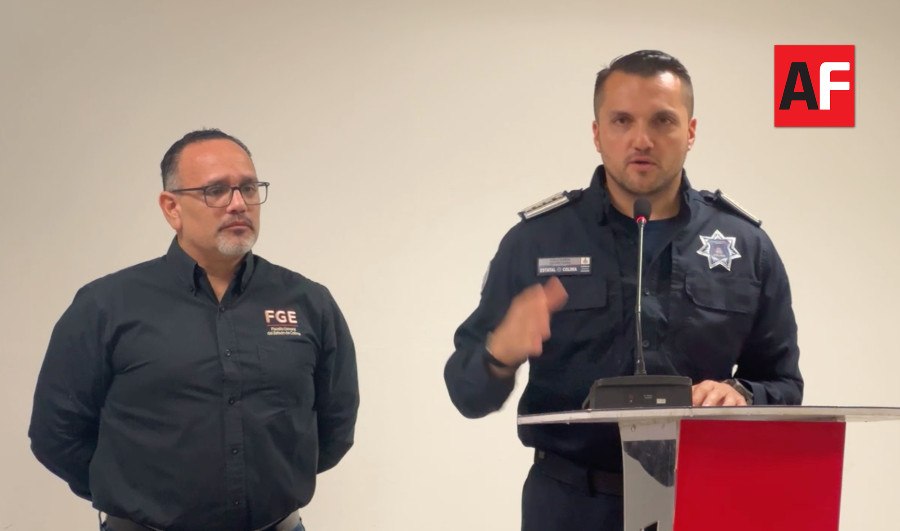 Rueda de Prensa C5 Manzanillo, Fiscal y Secretario de Seguridad de Colima10