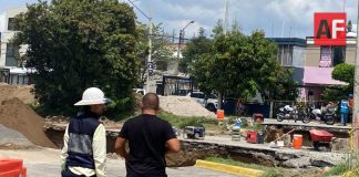 SIAPA tardará cinco días en reparar mega socavón que apareció en Guadalajara