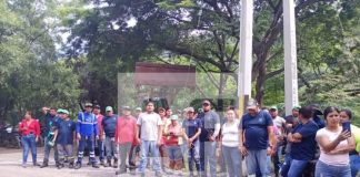 Trabajadores de planta de reciclaje del relleno sanitario de Manzanillo hace paro de labores