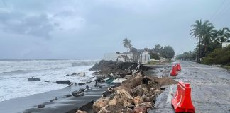 UEPC Colima realiza recorridos por afectaciones del mar de fondo, tras paso de huracanes ‘Polo’ y ‘Rachel’