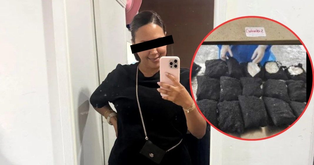 Detienen en EU a funcionaria de Tecate con 69 kilos de metanfetamina