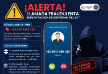 Policía Cibernética alerta por llamadas fraudulentas de supuestos empleados del SAT