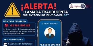 Policía Cibernética alerta por llamadas fraudulentas de supuestos empleados del SAT