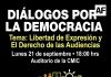 Invitan a diálogo sobre libertad de expresión y derecho de las audiencias en Colima