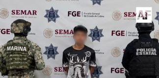 SSPC y Marina detienen en Colima a objetivo con orden de aprehensión por homicidio doloso; es presunto miembro del CJNG