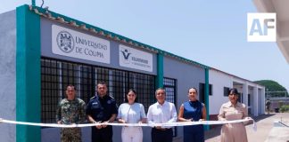 Gobernadora, Rector y Presidenta de Voluntariado inauguraron aula de UdeC en el Cereso de Colima
