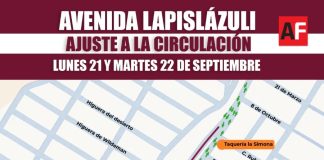 Seidum informa ajustes a la circulación en avenida Lapislázuli de La Villa, este lunes y martes