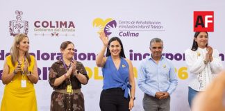 Indira Vizcaíno hizo arranque formal de las Jornadas de Valoraciones para Pacientes que atenderá el CRIT Colima