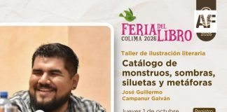 Cultura Colima invita a talleres gratuitos en la Feria del Libro Colima 2026