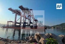 Zarpa de Manzanillo el Tian Yi 156 con cuatro grúas rumbo a Guaymas