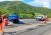 Accidente afecta circulación en la autopista Tecomán-Colima, pasando Tecolapa