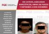 En cateos, aseguran narcóticos, arma de fuego y detienen a dos hombres