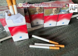 Marina, ANAM y SSPC aseguran más de 8 millones de cigarros apócrifos en Aduana de Lázaro Cárdenas