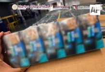 Aseguran más de 5.4 millones de cigarros en el AICM; estaban ocultos en cargamentos declarados como bocinas y básculas