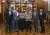Sheinbaum recibe a los Tigres del Norte en Palacio Nacional