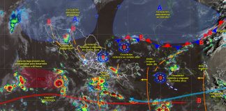 SMN pronostica tormentas intensas en el Pacífico; Colima tendría lluvias de hasta 75 mm