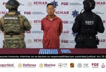 SSPC Colima y Marina detienen en Cuauhtémoc a distribuidor de droga del Cartel Los Mezcales