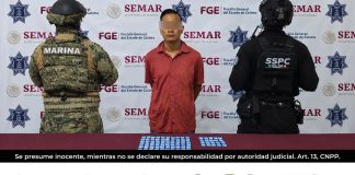 SSPC Colima y Marina detienen en Cuauhtémoc a distribuidor de droga del Cartel Los Mezcales
