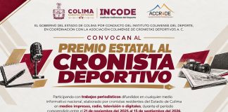 Incode convoca al Premio Estatal al Cronista Deportivo 2026