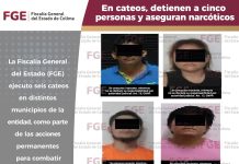 En cateos, detienen a cinco personas y aseguran narcóticos