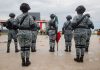 Gobernadora Indira Vizcaíno asistió a inauguración de nuevas instalaciones de la Guardia Nacional en Tecomán