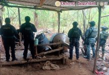 Autoridades federales inhabilitan tres laboratorios clandestinos para elaborar metanfetamina en Guerrero