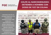 Golpe al narcomenudeo: detienen a hombre con dosis de ‘ice’ en Colima