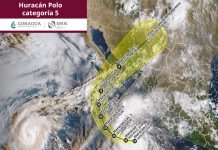 Polo comenzará a degradarse este sábado; bajaría de categoría 5 a 4 por la tarde