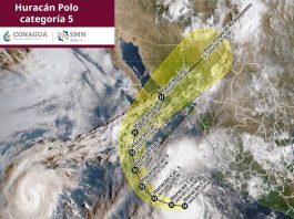 Polo comenzará a degradarse este sábado; bajaría de categoría 5 a 4 por la tarde