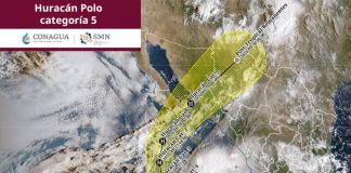 Polo comenzará a degradarse este sábado; bajaría de categoría 5 a 4 por la tarde