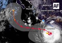 ‘Polo’ avanza como huracán categoría 4; UEPC Colima mantiene monitoreo permanente