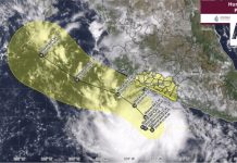 ‘Polo’ evoluciona a Huracán categoría 1; UEPC Colima da seguimiento permanente