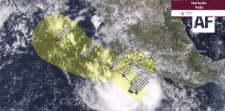‘Polo’ evoluciona a Huracán categoría 1; UEPC Colima da seguimiento permanente