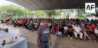 José Martínez Paredes rinde informe al frente de la Unión de Comerciantes de Segunda Mano de Las Pulgas