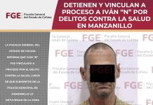 Detienen y vinculan a proceso a Iván “N” por delitos contra la salud en Manzanillo