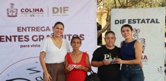 DIF Estatal Colima entrega 8 mil lentes gratuitos a personas vulnerables de los 10 municipios