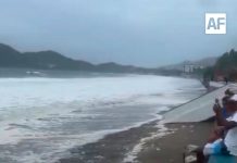 Huracán Polo pasa frente a Manzanillo sin mayores afectaciones