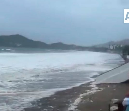 Huracán Polo pasa frente a Manzanillo sin mayores afectaciones