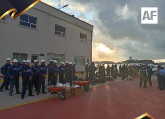 Marina despliega recursos por mar, aire y tierra para apoyar a población tras impacto del huracán “Polo”