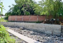Entrega Tey obra para prevenir riesgos sobre cauce del Pereyra