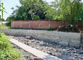 Entrega Tey obra para prevenir riesgos sobre cauce del Pereyra