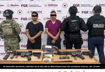 SSPC Colima, Marina y FGE detienen a dos operadores financieros del Cártel Los Mezcales