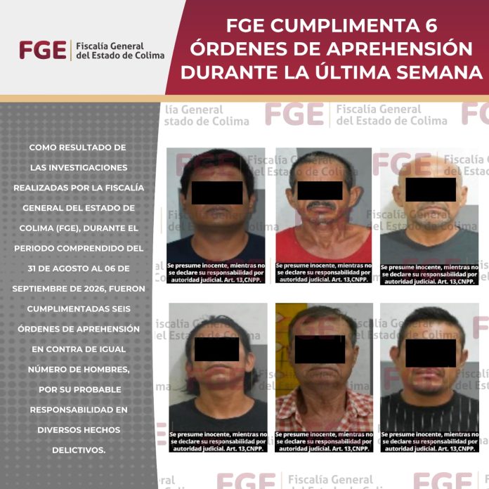 ordenes de aprehension fge 7 sep2026