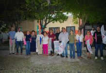 Tey inicia pavimentación de calle López Mateos, en Centro de VdeA