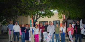 Tey inicia pavimentación de calle López Mateos, en Centro de VdeA