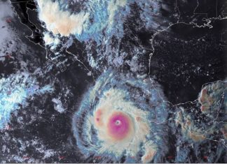 Huracán ‘Polo’ se intensifica nuevamente a categoría 5; UEPC Colima mantiene vigilancia permanente y el despliegue de acciones operativas preventivas